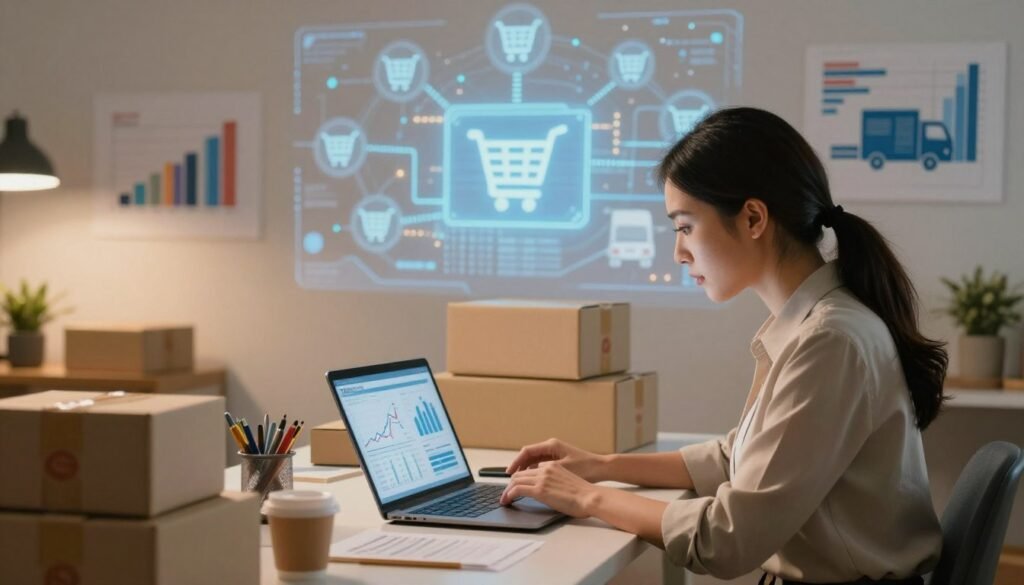 استراتيجيات التجارة الإلكترونية والدروب شيبينغ