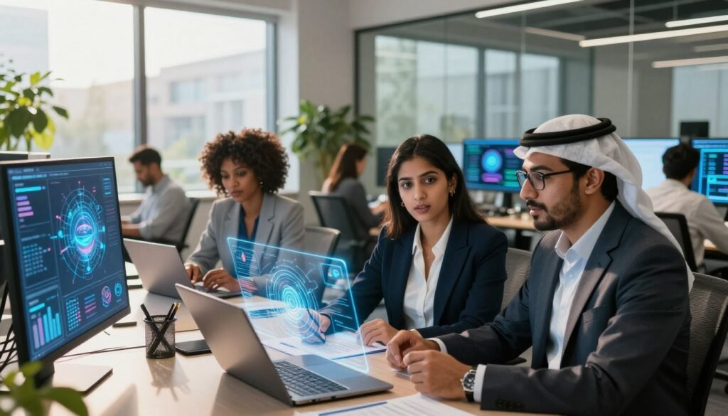 الذكاء الاصطناعي تسريع العمل