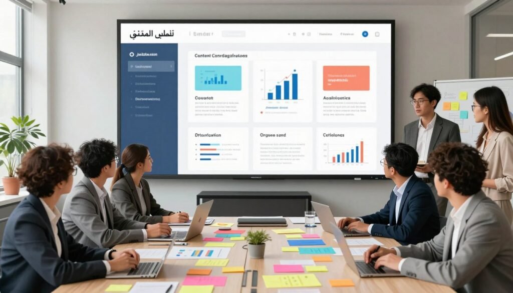 تنظيم المحتوى