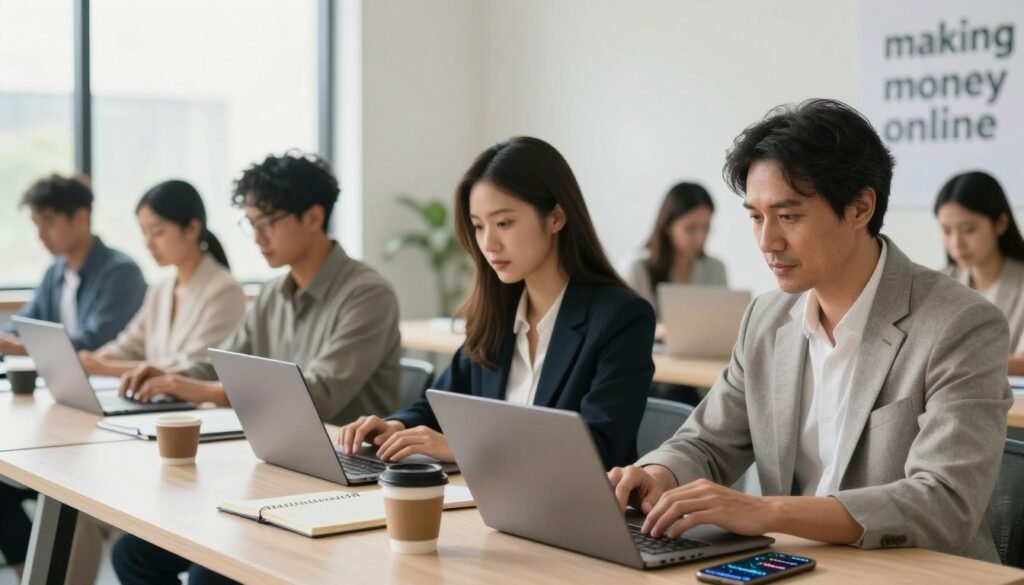 ربح المال الانترنت